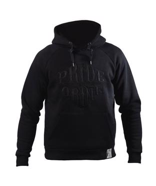 PRIDE OR DIE reckless hoodie-Total black